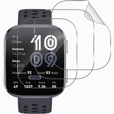 Bip 6 Hydrogel Screen Protector Full Cover HD High Quality Smart Watch Film