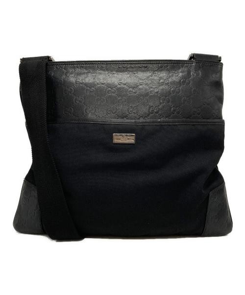 GUCCI　ショルダーバック GUCCI GG pattern leather switching shoulder bag/161822/GUCCI