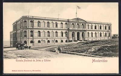 Montevideo, Escuela Nacional de Artes y Oficios, Ansichtskarte 