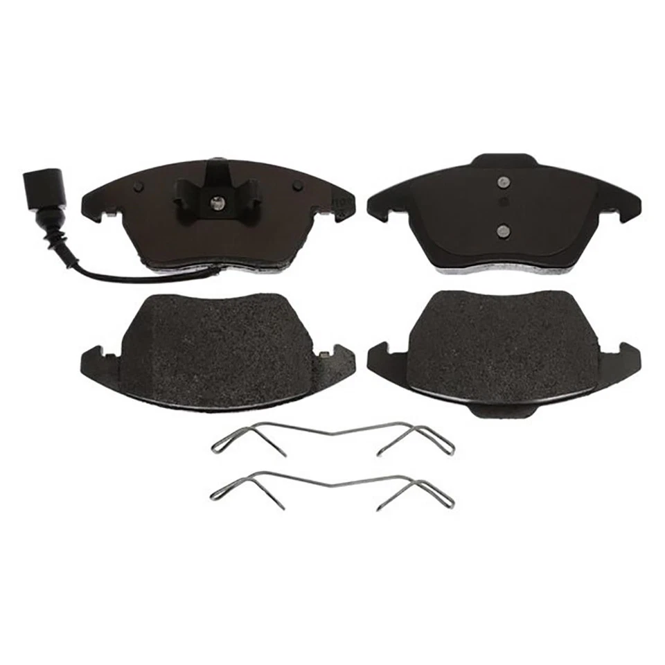 Front Brake Rotors + Ceramic Brake Pads & Hardware For 2011 Audi A3 Quattro - Image 2 of 4