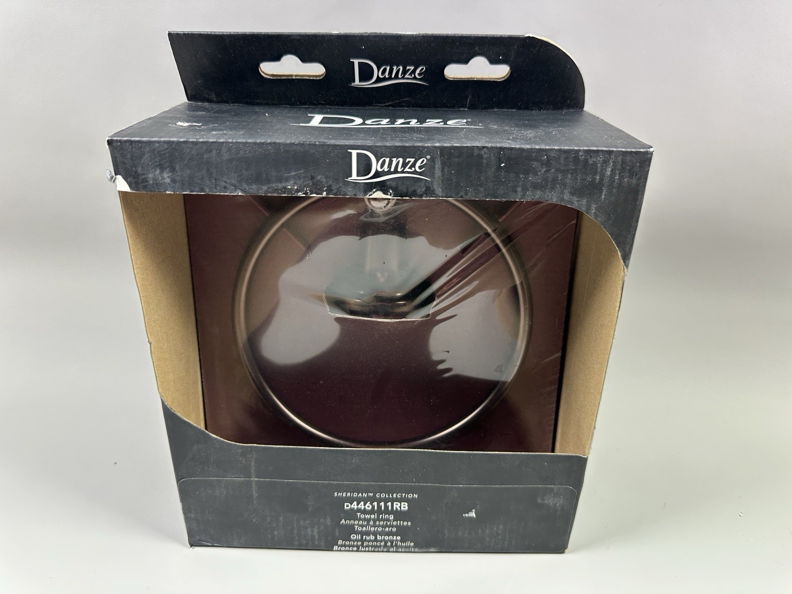 Danze Sheridan D446111RB Towel Ring Oil Rubbed Bronze NIB