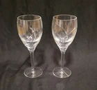 Waterford Crystal Siren Water Wine Glasses Vintage Lot Of 2