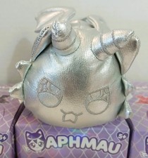 APHMAU MEEMEOWS GEMSTONE DRAGONS MYSTERY PLUSH SILVER DRAGON CAT
