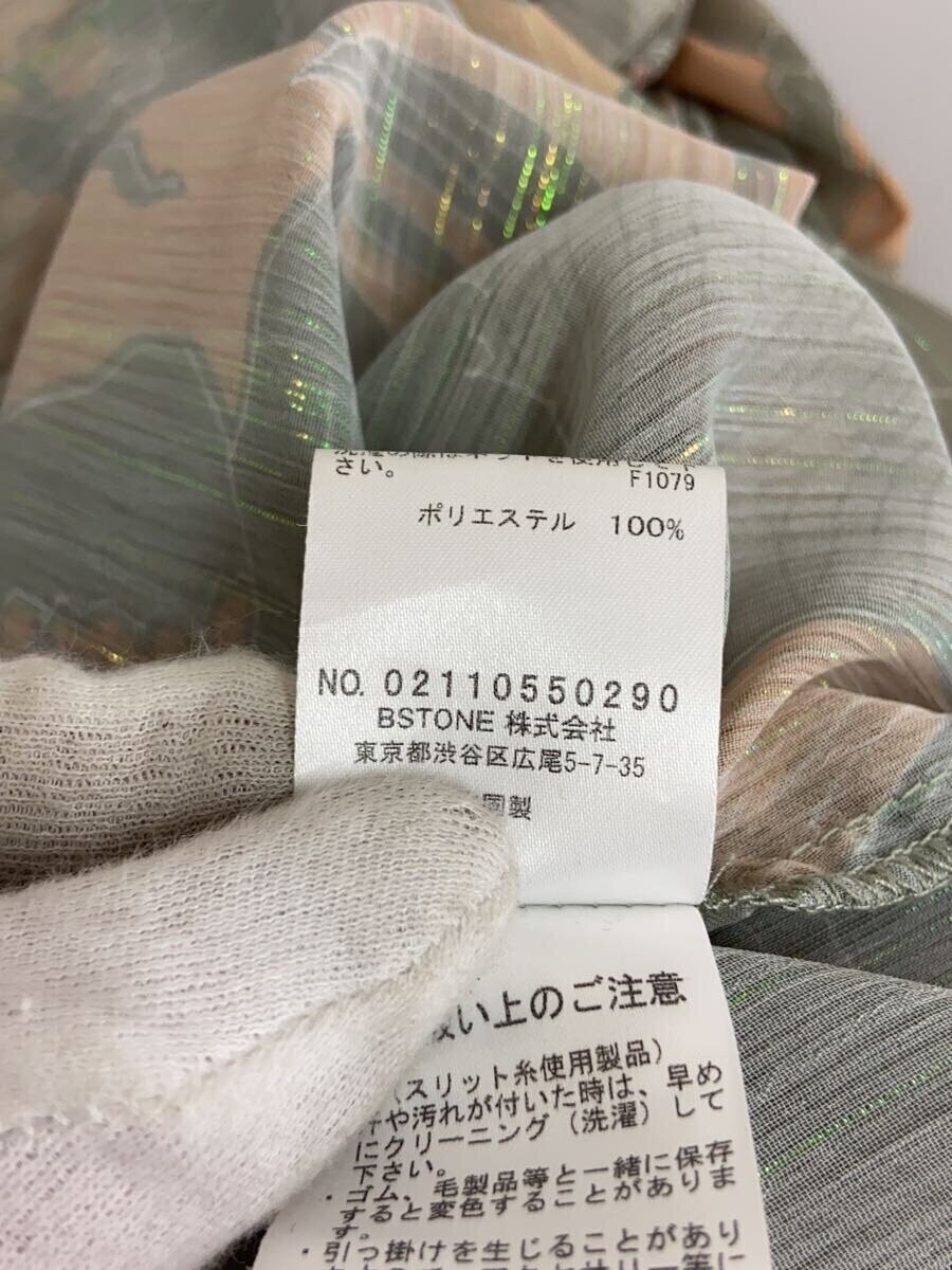 AMERI Long Sleeve Dress S Polyester Green 0211055… - image 5