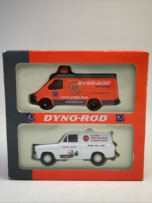 Lledo 2003 Dyno-Rod 40 Jahre Modellautos orange weiß Retro 2003 Limited Edition