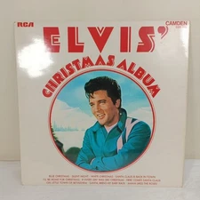 Elvis Presley  Elvis' Christmas Album  RCA Camden  CDS 1155  UK 1975 Vinyl LP 