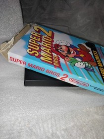 Super Mario Bros 2 NES Nintendo Box, Manual, Sleeve & Insert Only - NO GAME 