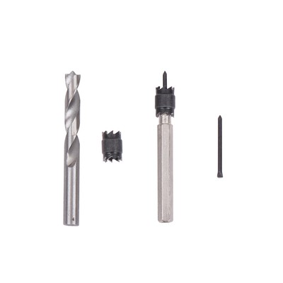 9pcs Electric Löten Dirll Bits Schweißentferner Drill Bit Tool Silber Silber