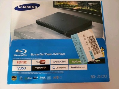NEW Samsung DVD BD-J5100 Blu-ray Player - Black