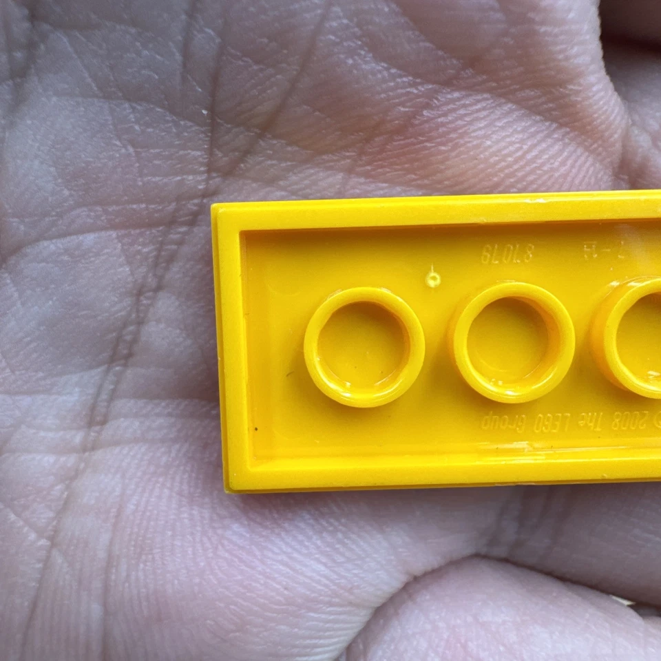 Lego Ideas 21303 Wall-E Azulejo Amarillo Impreso PARED - 4x2 Parte Raro Foto 3 de 4