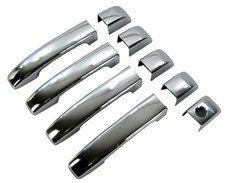 Chrome Door Handle Covers for Range Rover L322 Vogue Autobiography New 9pc Kit