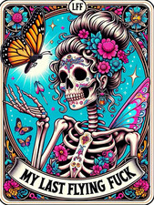Diamond Art Kits for Adults Skull Last Flying Diamond Painting Kit 12x16in.