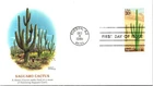 S07-7955, DESERT PLANTS: SAGUARO, FLEETWOOD FIRST DAY COVER
