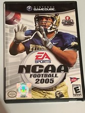 NCAA Football 2005 (Nintendo GameCube, 2004) Tested Works Great Vintage