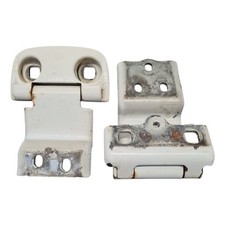 Peugeot Boxer MK3 2017 Genuine Left Rear Loading Door Hinges White EWP 8717A8