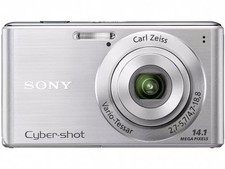 Good Condition SONY Cyber-shot DSC-W530 Digital Camera W/SD Card Charger Tested