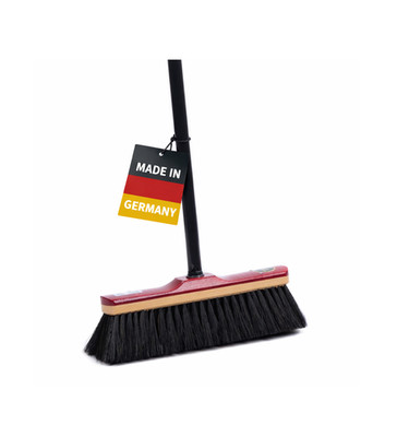 Hochwertiger Echt Rosshaarbesen 30cm mit Teleskopstiel Zimmerbesen Roßhaar Besen