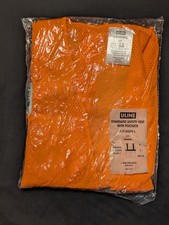 ULine S-216820-L Large / XL Standard Safety Vest With Pockets Reflective New