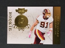 2011 Panini Plates &amp; Patches #168 Ryan Kerrigan Gold /50 Washington Redskins