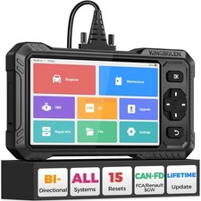 2026 KINGBOLEN S6 Elite OBD2 Scanner 15 Reset...