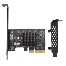 USB 3.2 Gen 2 Expansion Card, 20Gbps ASM3242 Main Control Type C PCIE to USB...