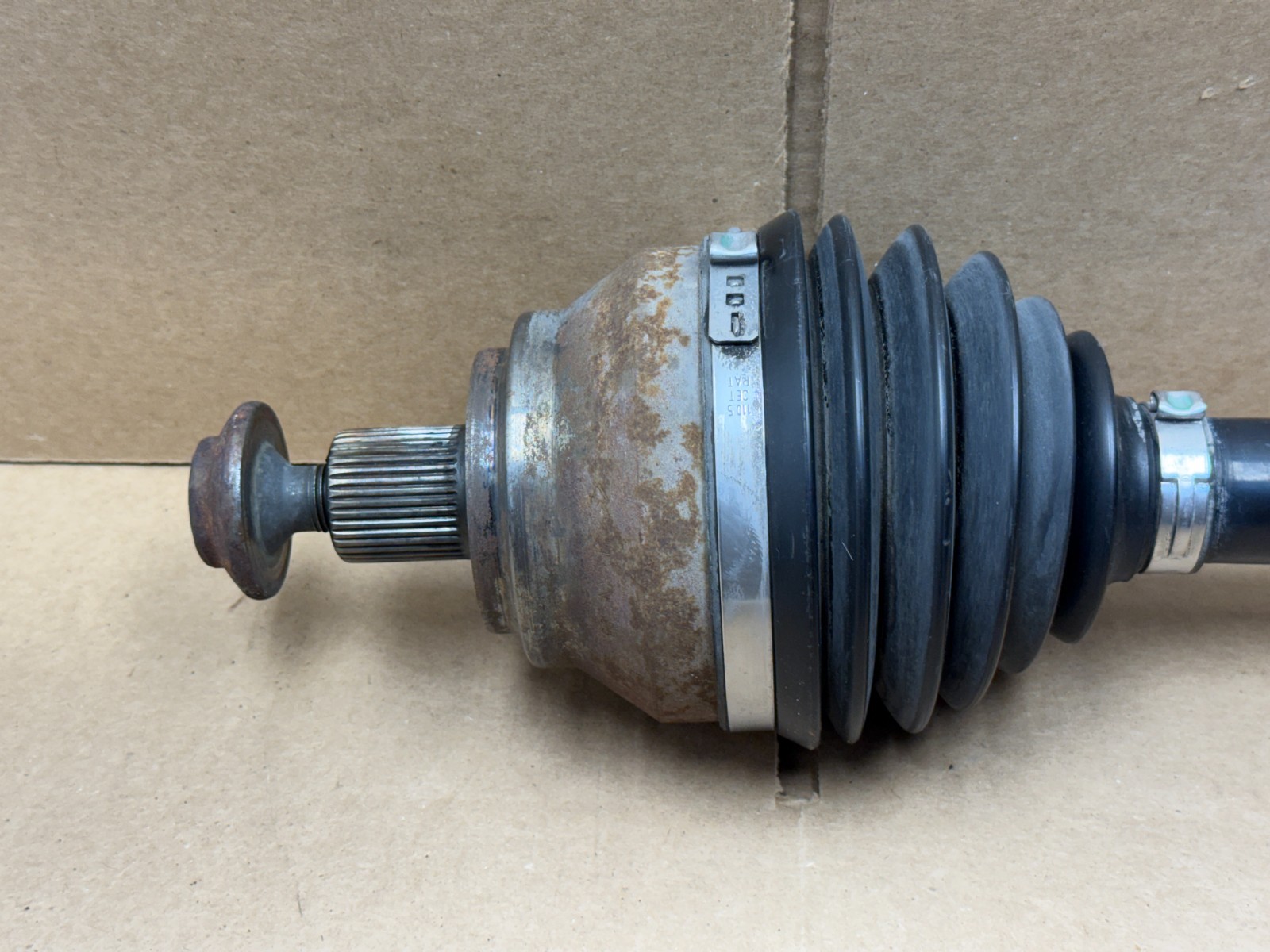 06-12 Bentley Continental Flying Spur Front Right Passenger CV Axle Shaft PO43