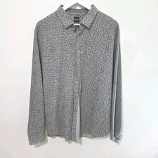 Men's HUGO BOSS Floral print long sleeve Button-up Shirt BOGO SALE