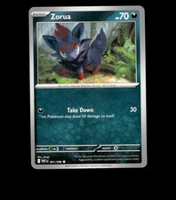 Zorua - 061/086 - White Flare - Near Mint Non Holo Pokemon Card TCG