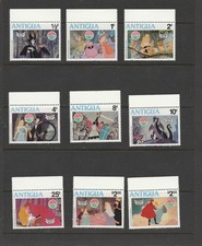 stamps  Antigua sc#592-600 mnh set