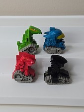 Colburn Lot of 4 McDonald's RUNAWAY ROBOTS FAST Pull Back Toy Figures  C3