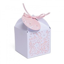 Sizzix Thinlits 663465 Decorative Favour Box Die Set - Olivia Rose