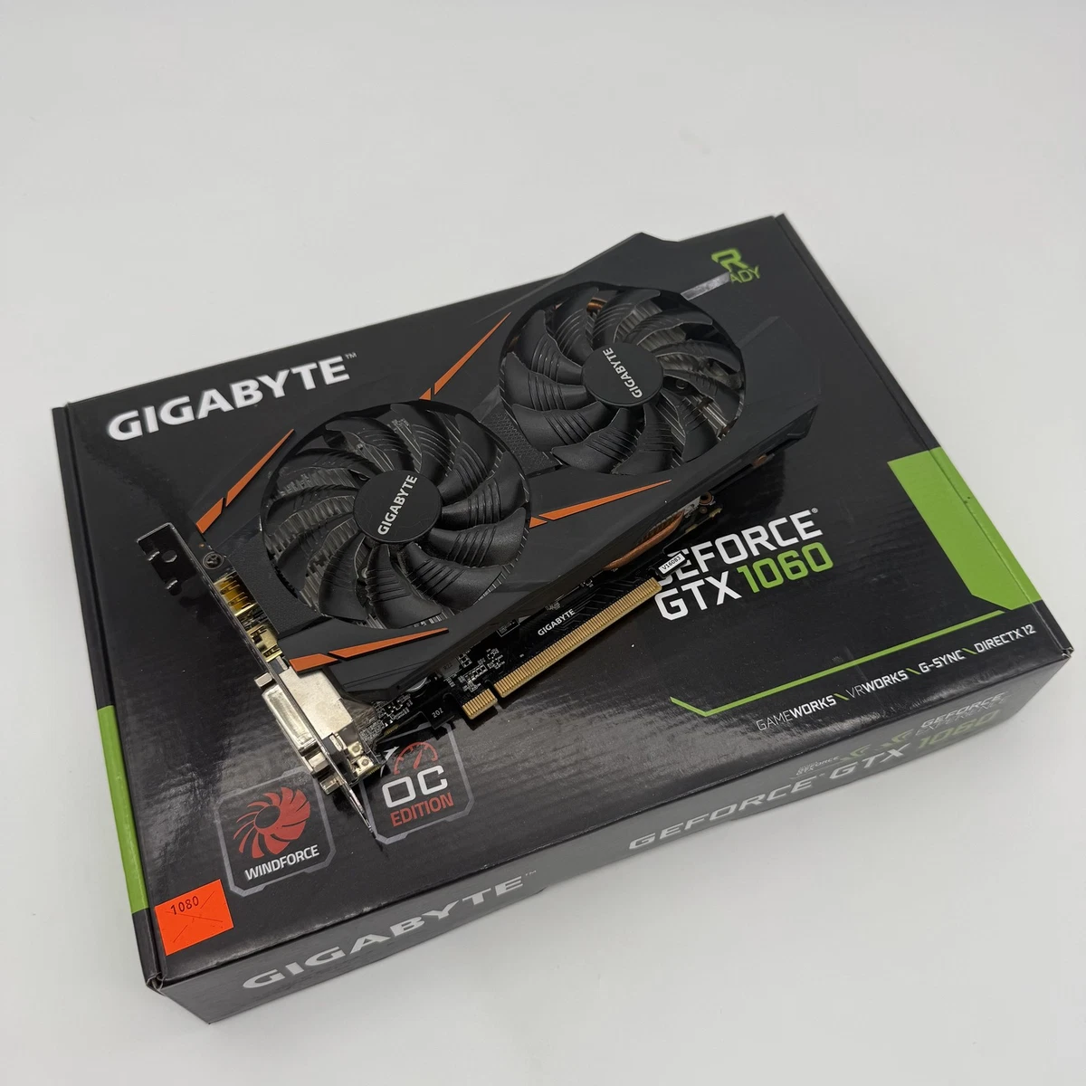 25+ GIGABYTE NVIDIA GeForce GTX 1060 Computer Graphics Cards for