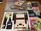 Nintendo Famicom Console with BOX, 10 Games 0512