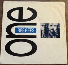 BeeGees One  Wing and a Prayer 1989  Picture Sleeve ONLY 