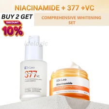 Dr.Leo BRlGHTENING Skincare Set SYMWHlTE + Serum 377 Dark Spot Niacinamide