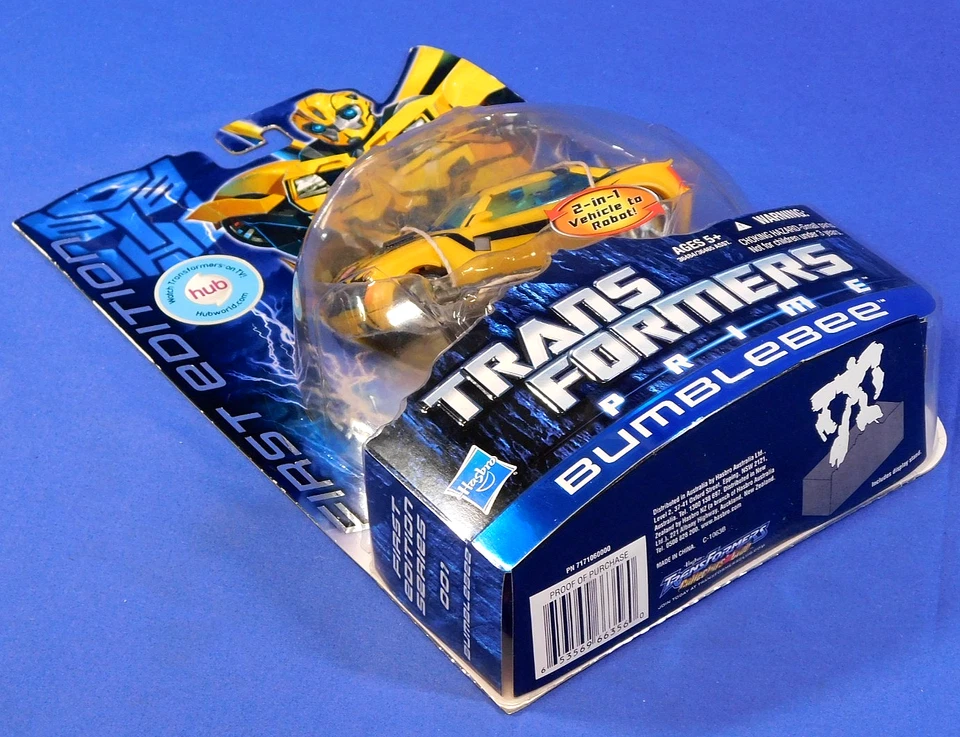 TRANSFORMERS PRIME FIRST EDITION DELUXE CLASS BUMBLEBEE HASBRO - Image 3 of 4