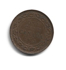World Coins - Canada 1 Cent 1913 Coin KM# 21