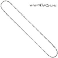 Jobo Ankerkette 925 Silber Diamantiert 3,4 Mm 45 Cm Kette Halskette Silberkette