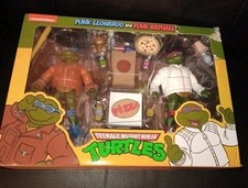 NECA Teenage Ninja Mutant Turtles Punk Leonardo and Punk Raphael Action Figures