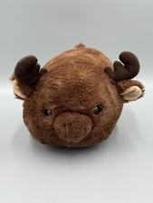Aurora Spudsters Morty Moose Plush 10 Brown Stuffed Animal Toy