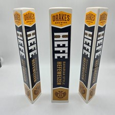 Drake's Brewing Co. HEFE Bavarian Style Hefeweizen Beer Tap Handles Variation