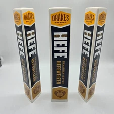 Drake's Brewing Co. HEFE Bavarian Style Hefeweizen Beer Tap Handles Variation