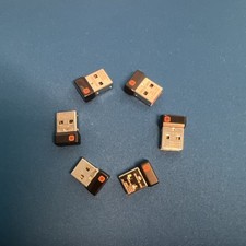Logitech Unifying Receivers Lot of 6