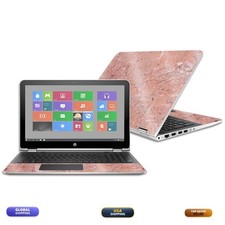 MightySkins Glossy Glitter Skin for HP Pavilion x360 15.6" (2016) - Pink Marble