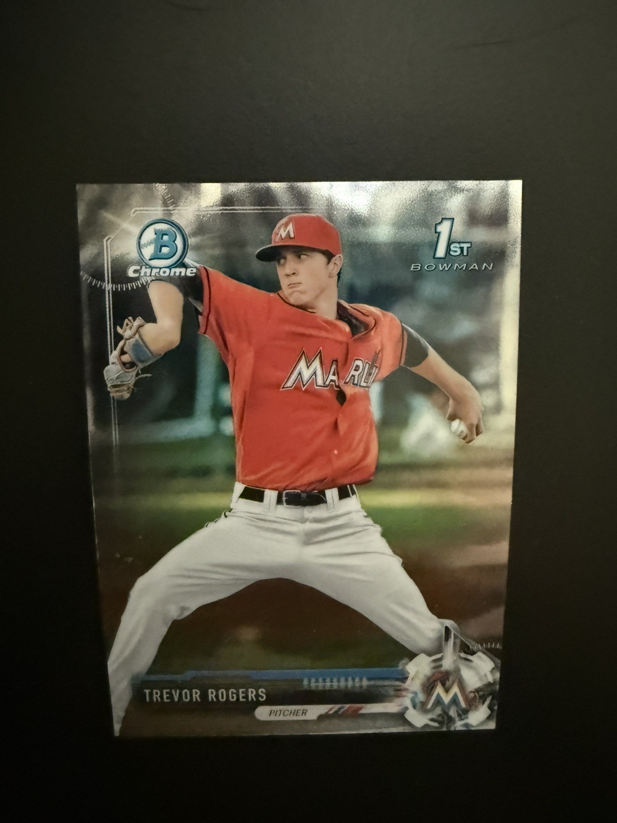 2017 Bowman Chrome Draft Trevor Rogers #BDC-53 1st Bowman
