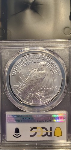 Pefection! 2023 PCGS MS70 Peace Dollar - Picture 2 of 2
