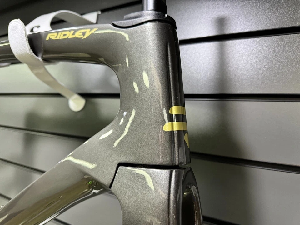 Ridley Noah Fast Disc Frameset (S), Anthracite/Metallic Gold Gloss Finish - NEW - Image 2 of 4