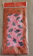 Bandana Scarf Red White Blue American Flag Head Line Americana 21x21 New