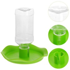 Reptile Water Feeder Turtle Lizard Dispenser Bowl Feeding Dish Automatic Bowl