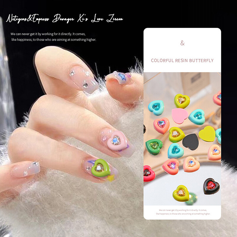 Internet Celebrity Dopamine Cartoon Nail Art Love Nail Sticker Hot Girl Nai HNAU - Picture 4 of 20